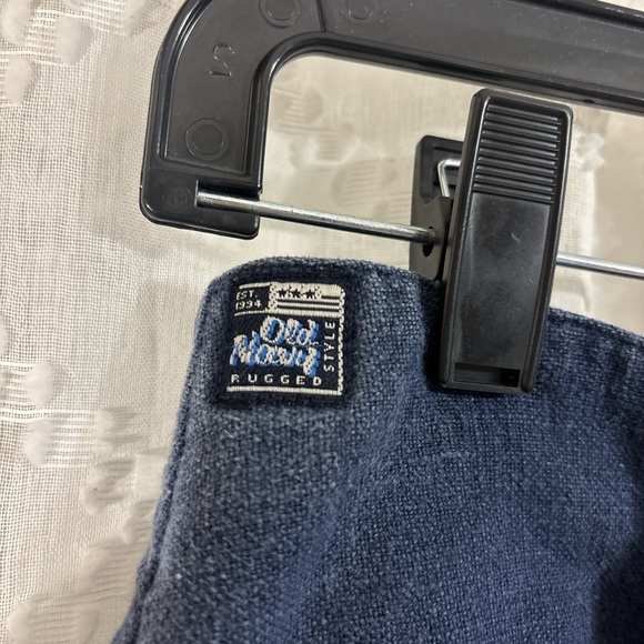 Old Navy Blue Button-Up Mini Skirt - Picture 2 of 3